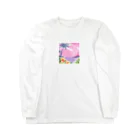 Sweet_moonLaboのHawaii　海とハイビスカス Long Sleeve T-Shirt