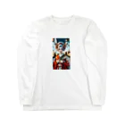 Modern Masteryの和洋折衷クリスマス Long Sleeve T-Shirt