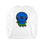 いんこ屋堂のアケボノインコ Long Sleeve T-Shirt