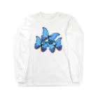 BluffBoy🐝のBlue:Bomb🦋 ロングスリーブTシャツ