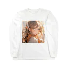 ミリタリー＆girl's 工房：猫工艦の朝日に映える彼女と出会った01 Long Sleeve T-Shirt