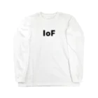IoF の十字架　バックプリント ロングスリーブTシャツ