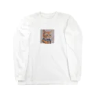 ミシンの猫 Long Sleeve T-Shirt