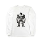 hoodie styleの巨人のオリーガミ Long Sleeve T-Shirt