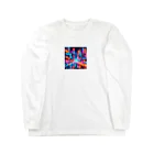 shigetomeのネオンナイト Long Sleeve T-Shirt