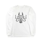 RyoheiTomiyamaのHAKUBA SNOW DRAGON Long Sleeve T-Shirt