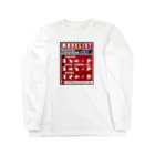 MinisterのMinisterMLS格ゲー技表風 Long Sleeve T-Shirt