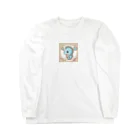 junji8000のかわいいタツノオトシゴ４ Long Sleeve T-Shirt