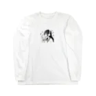 kibou0304の音楽を聴く女の子 Long Sleeve T-Shirt