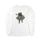 komeのテレビと女の子 Long Sleeve T-Shirt