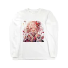 ぶーたんの笑顔の花開き Long Sleeve T-Shirt