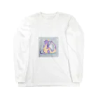 SUNNY24の癒し系で可愛い干支の辰馬さん Long Sleeve T-Shirt