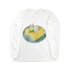 姫とすずり。の大根おろしになりきるねこ Long Sleeve T-Shirt