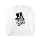 アトリエPTIMOのトラ紳士 Long Sleeve T-Shirt