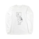 YUICHI design shopのクマの着ぐるみ Long Sleeve T-Shirt