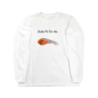 Tsan_shopの鮭の切り身ロンT ロングスリーブTシャツ