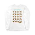 Rockgenのカピバラ式アルファベット Long Sleeve T-Shirt