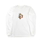 WOOOF!!!のBEAR MONSTERS オオカミ男 Long Sleeve T-Shirt