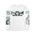 暴猫OnlineのCAPTAIN SUPLEX コミック Long Sleeve T-Shirt