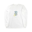 harappecoの生地のチェックするコアラ Long Sleeve T-Shirt