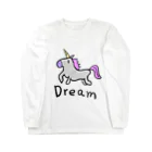 なのこのおみせのDreamペガサスちゃん ロングスリーブTシャツ