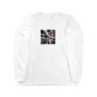 iam_louisの歯をくいしばっているイタリアングレーハウンド Long Sleeve T-Shirt