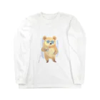 さとうさしみ。のメガネっクマ② Long Sleeve T-Shirt