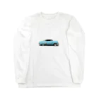 wowwooのChevrolet Bel Air　BLUE Long Sleeve T-Shirt