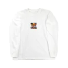 パパショップのむきむき鳥 Long Sleeve T-Shirt