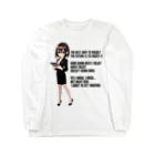 GreenCrystalのオフィスレディの憂鬱 Long Sleeve T-Shirt