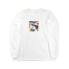 hibi-koreのカラフル発射ぴすとる Long Sleeve T-Shirt