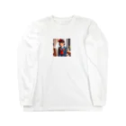 midori_kawaのセーラーキュート Long Sleeve T-Shirt