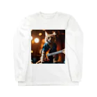 kawaii_catのKawaii Rock Cat Long Sleeve T-Shirt
