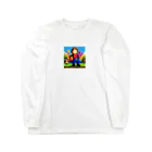 ローグダヨの家のドット君冒険の始まり Long Sleeve T-Shirt