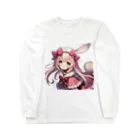 mihhyのうさ乙女。 Long Sleeve T-Shirt