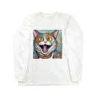 washi-and-washichanのゲス猫 Long Sleeve T-Shirt