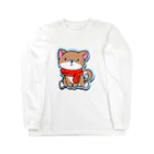 おすわり動物園のおすわりしばまふ Long Sleeve T-Shirt