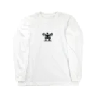 KIKiのバーベルスクワット Long Sleeve T-Shirt