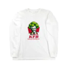 ぱろでぃ〜SHOPのKFB (ケンタッキーフライドブロッコリー) Long Sleeve T-Shirt