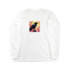 Colorful_Creationsの八咫烏ver4 Long Sleeve T-Shirt