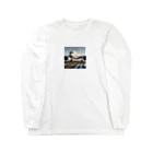 uj-ojiasnのかっこいい飛行機 Long Sleeve T-Shirt