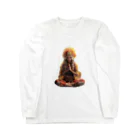 Chi3のアジアの女神の祈り Long Sleeve T-Shirt