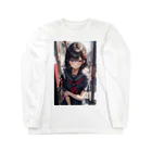 ninjyajyosiの油断した Long Sleeve T-Shirt