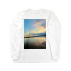 ARTPARTNERのある海の風景 ロングスリーブTシャツ