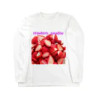 aquaMIUShopの苺天国 ロングスリーブTシャツ