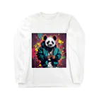 クレイジーパンダのcrazy_panda1 ロングスリーブTシャツ