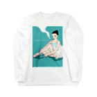 笑う動物のAnytime smokin' cigarette Long Sleeve T-Shirt