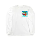 Atyatyuの人参マンマスコットグッズ Long Sleeve T-Shirt