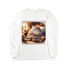 Cat-To-Critter-Fashionのほのぼのな猫 Long Sleeve T-Shirt