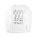 tefutefuuuのくらしリズム(古代エジプト風) Long Sleeve T-Shirt